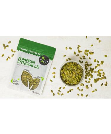 ELAN Organic Raw Brazil Nuts Non-GMO Vegan Gluten-Free Kosher 185g & Organic Pumpkin Seeds Non-GMO Vegan Gluten-Free Kosher 185g Brazil Nuts + Pumpkin Seeds - Buy Online on GoSupps.com
