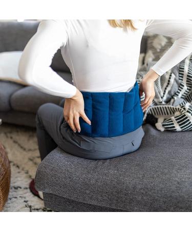 TheraCool Weighted Heating Pads Set - 2 Pack for Back, Neck, Shoulders, Cramps - Reusable Natural Muscle Pain Relief - Buy Online on GoSupps.com
