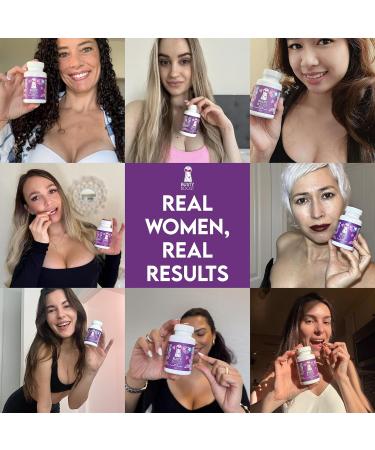 Busty Boost Breast Enhancement Pills - Enhancement & Enlargement Pills for Bigger Boobs & Growth. Natural Fenugreek Saw Palmetto & Maca Formula. Fuller Firmer Breasts in 1-2 Months Made in USA - Buy Online on GoSupps.com