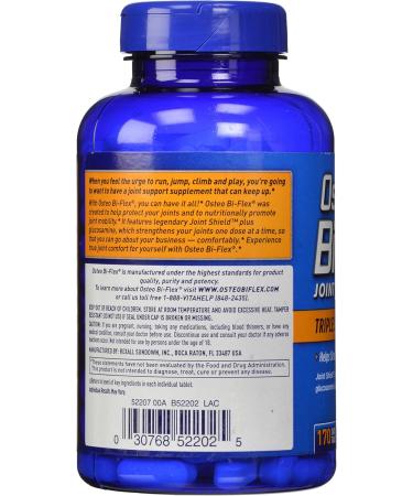 Osteo Bi-Flex Triple Strength - 170 Caplets - Buy Online on GoSupps.com