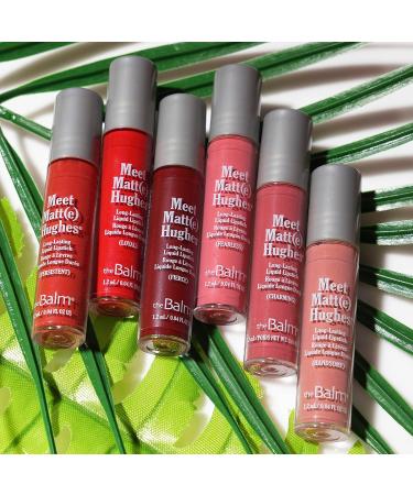 theBalm Meet Matte Hughes Miami Mini Kit | Set of 6 Liquid Lipsticks | Persistent Loyal Fierce Fearless Charming Handsome | Shop Internationally - Buy Online on GoSupps.com