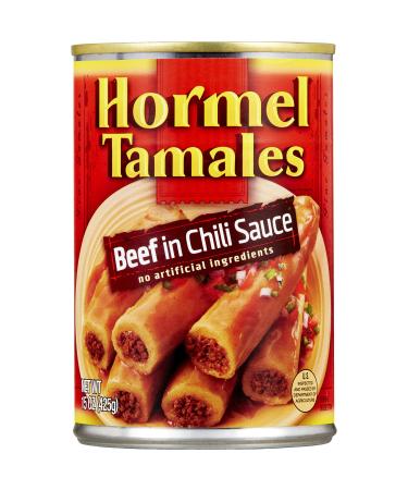 Hormel Beef Tamales, 15 Ounce (Pack of 12) Beef 12