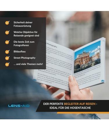 Lens-Aid Pocket Guide Travel | Essential Photography Tips for Travelers | Pocket-Sized Travel Knowledge - Buy Online on GoSupps.com
