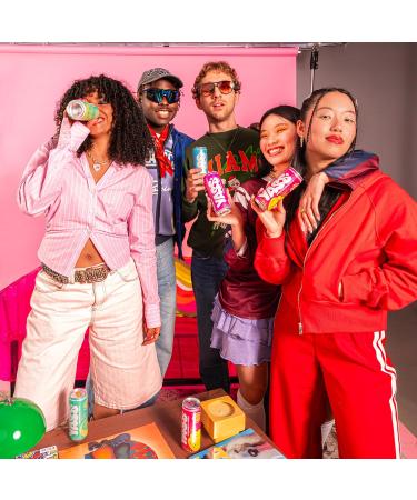 YASS Soda Pr biotique-Pack d couverte (RED'N BLUE BERRIES -CITRUS TWISTER- CHERRY COLA -PINKY LEMONADE)- Le Soda Sain & Styl qui Prend Soin de Ton Ventre -12 canettes de 33cl KIT MIX - Buy Online on GoSupps.com