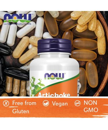 Now Foods Artichoke Extract 450mg | Standardized to Cynarin 90 | 90 Vegan Capsules | Lab-Tested | Soy-Free & Gluten-Free | Vegetarian & Non-GMO - Buy Online on GoSupps.com