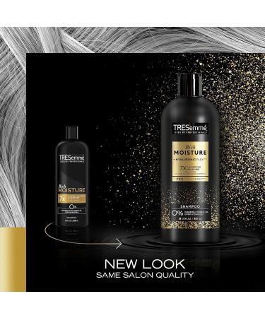 TRESemm Sulfate-Free Shampoo & Conditioner Set - Moisture Rich Hydrating Treatment for Dry Damaged Hair with Hyaluronic Acid Vitamin C & Biotin - Family Size 28 Oz - Buy Online on GoSupps.com