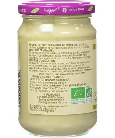 Perl'Amande Organic White Almond Puree 300g - Buy Online on GoSupps.com
