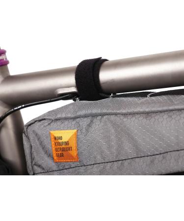 WOHO Xtouring Bikepacking Frame Bag M - Iron Grey | Durable and Weather Resistant - Buy Online on GoSupps.com