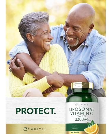 Carlyle Liposomal Vitamin C Complex | 250 Softgels | High Potency, Non-GMO & Gluten Free - Buy Online on GoSupps.com