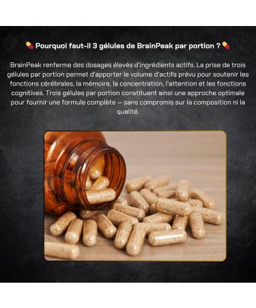  ManLife Lion s Mane + Ginkgo biloba + Gotu kola + Rhodiola + Guarana | 60 gels | BrainPeak ManLife - Buy Online on GoSupps.com