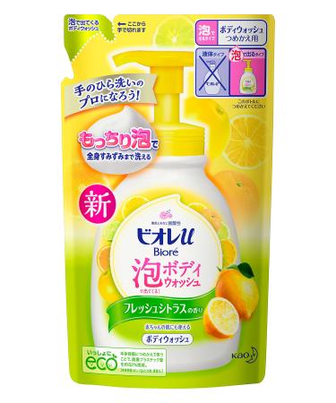 Bior u Foam Shower Gel Refill 480 ml Fresh Citrus Scent