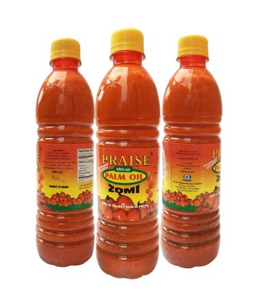 Praise Red Palm Oil, 16 Oz / 500 ml - Zomi