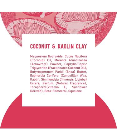 Schmidt's Coconut & Kaolin Clay Deodorant 3.25 oz 3 Pack - Natural, Aluminum-Free, Vegan, Cruelty-Free Formula for Sensitive Skin - 24 Hour Odor Protection (Certified) - Women and Men - Buy Online on GoSupps.com