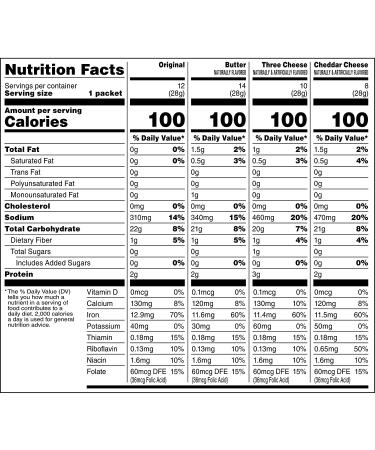 Quaker Instant Grits Variety Pack - 44 Pack, 4 Flavors, 0.98oz Packets - Buy Online on GoSupps.com