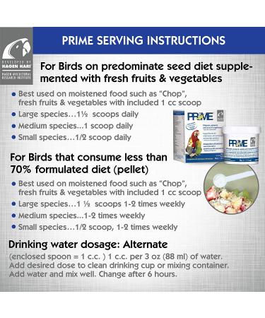 Hagen All Birds Prime Vitamin Supplement 1.1 oz - Essential Bird Supplement - Buy Online on GoSupps.com