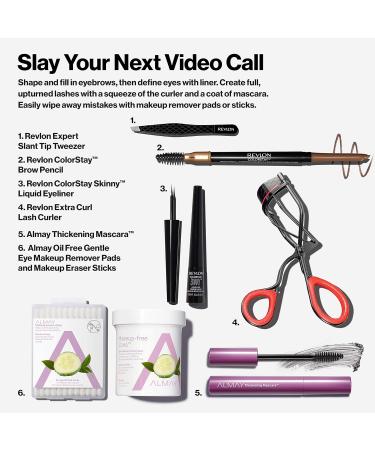 Almay Thickening Mascara with Aloe and Vitamin B5 - Blackest Black 0.26 Fl Oz (Pack of 2) | Hypoallergenic, Cruelty-Free, Ophthalmologist Tested, Fragrance-Free - Buy Online on GoSupps.com