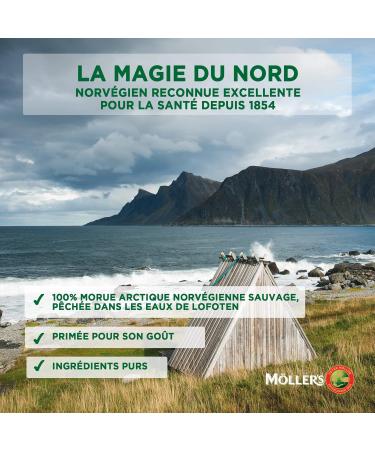 Mollers | Omega 3 Cod Liver Oil | Omega-3 Supplements with EPA DHA Vitamins A D and E | Superior Taste Price | 166 Year Old Brand | Apple | 250ml - Buy Online on GoSupps.com