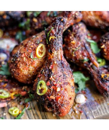 Weber American Chicken Seasoning Kick'n Chicken and Beer Can Chicken | Bundle With Snack Scout Measuring Spoon - Buy Online on GoSupps.com