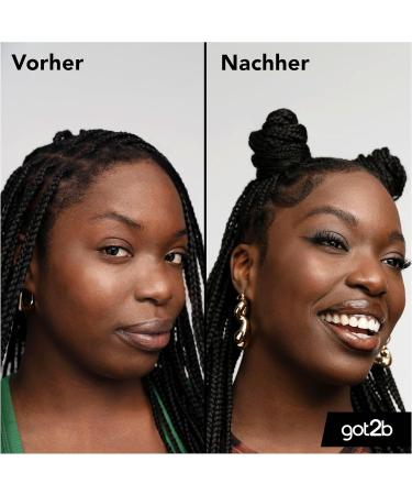  Got2B got2b Colle 4 Brows & Edges (16 ml) 2-in-1 Brow Gel & Hair Mascara with handy styling gel and double-sided eyebrow brush to tame baby hairs vegan formula - Buy Online on GoSupps.com