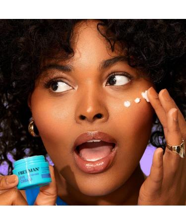 Freeman Restorative Eye Cream - Moisturizing & Depuffing Treatment for Dull Eyes | Brightens Undereye with Magnesium & Hyaluronic Acid | 0.5 fl. oz - Buy Online on GoSupps.com