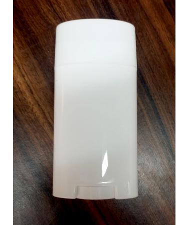 Empty Deodorant Containers - Twist-up Recyclable DIY Empty Deodorant OVAL Tubes Top-Fill 2.5 OZ (25-Pack White) 25-Pack White - Buy Online on GoSupps.com