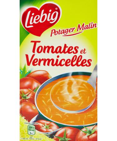 Liebig Soup Malin Tomato and Vermicelli Brick 1 Litre