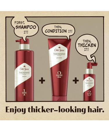 Old Spice Men's Hair Thickening Conditioner with Vitamin C - 10.9 Fl Oz - Buy Online on GoSupps.com
