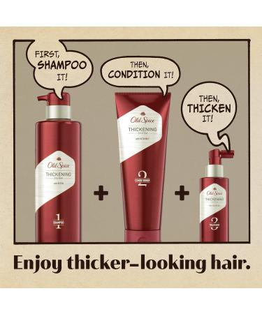 Old Spice Hair Thickening Treatment for Men - Castor Oil Infused Step 3 3.7 Fl Oz - International Shipping Available - Buy Online on GoSupps.com