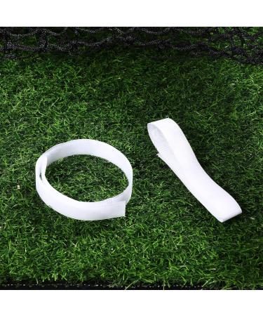 30 Pcs White Goal Net Straps for Soccer Training - 14 x 0.8 Inch - Boys Kids Soccer Attachment Straps - Simple Style - Buy Online on GoSupps.com