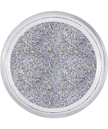 Nailart Laser Holo Powder - Silver | Holographic Nail Design Effect | International Shipping - Buy Online on GoSupps.com