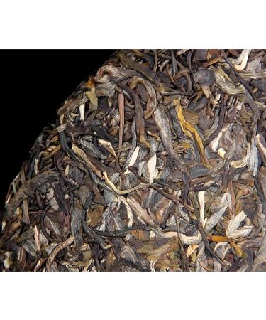 HELLOYOUNG 500g de galette de th Pu'er cru chinois naturel et profond provenant d'un vieil arbre de montagne Aliment vert biologique au go t intense et facile conserver Th pu-erh Pu'er Tea - Buy Online on GoSupps.com