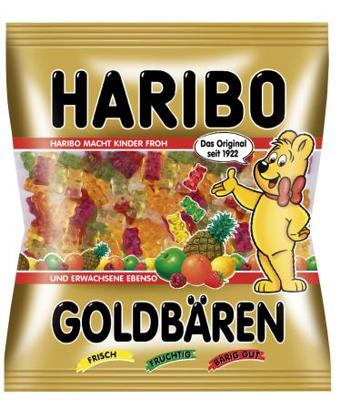 Haribo Gold Bears pack of 3 (3 x 1 kg) pineapple apple strawberry raspberry juicy orange and lemon 1 kg (pack of 3)