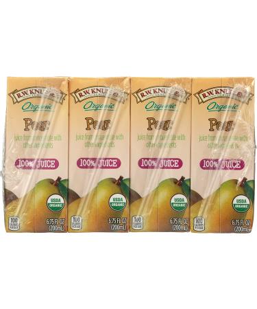 Knudsen Pear Juice 4-Pack - Refreshing Natural Flavor for Healthy Living - Buy Online on GoSupps.com