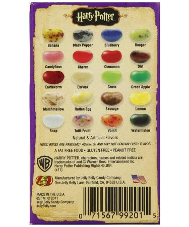 Jelly Belly Bertie Botts Every Flavor Beans - 20 Harry Potter Flavors, 2 Pack 1.2oz - Authentic Jelly Belly Jelly Beans - Buy Online on GoSupps.com