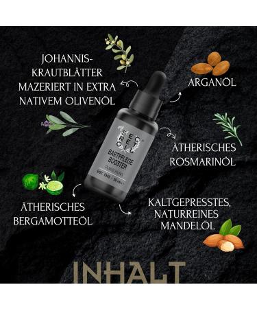 MYSECRETOIL Beard Care BOO 50 ml | Deep Effective Oil for Gloss & Growth | Nourishing Beard Oil with Valuable Ingredients for Hair & Skin - Buy Online on GoSupps.com