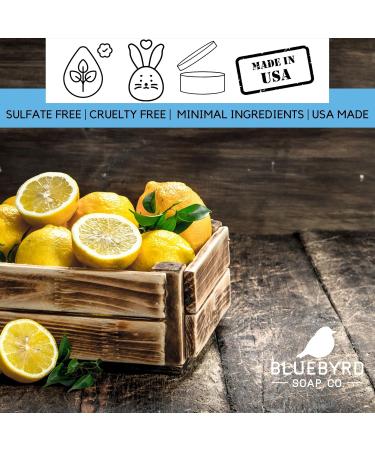 BLUEBYRD Soap Sugared Lemon Hair & Body Fragrance Spray | Sweet Perfume Mist for Hair & Body | Weightless Hair Refresher | Clean Vegan No Paraben Sulfate and Silicones| Alcohol-Free (Sugar Lemon) - Buy Online on GoSupps.com