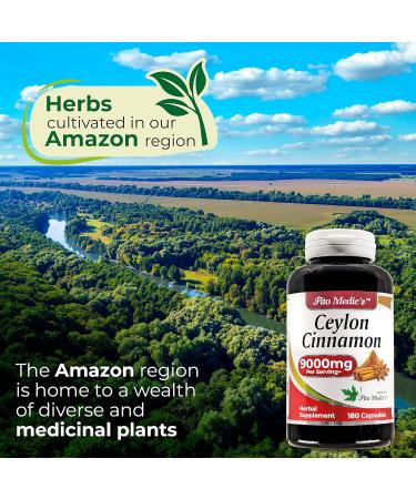 FITO MEDIC'S Lab | Ceylon Cinnamon |9000 mg Equivalent| 180 caps| Ultra high Absorption. - Buy Online on GoSupps.com