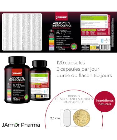 J.Armor 120 Capsules | Powerful Fat Burner | Powerful And Effective Hunger Suppressant | Fast And Effective Weight Loss | Slimming | Magrir | Flat Stomach | Treatment For 60 Days - Buy Online on GoSupps.com