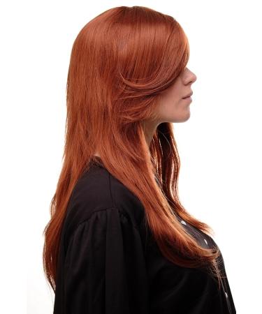 WIG ME UP - Very Long Red Copper Layered Wig 75cm | Straight Parting 3110-130 - International Shipping Available - Buy Online on GoSupps.com