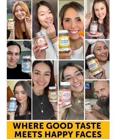 Lunakai USA Made Turmeric & Ginger + CoQ10 200mg Gummies Bundle Naturally Flavored Non-GMO 60ct Each - Buy Online on GoSupps.com