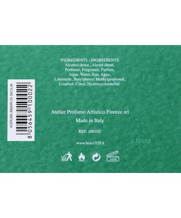 Bois 1920 Agrumi Amari Di Sicilia Eau De Parfum Spray 3.4 Ounce - Buy Online on GoSupps.com