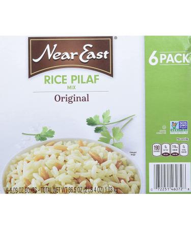 Near East Rice Pilaf Original Mix 6.09 Oz x 6 Pack - 100% Natural Ingredients - Buy Online on GoSupps.com