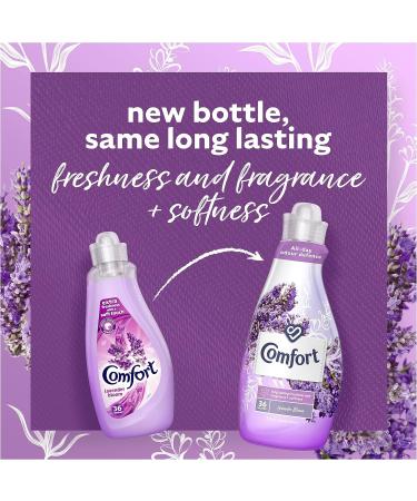 Comfort Lavender Bloom Fabric Conditioner - Long-lasting Freshness & Softness 6x 1.26 L (216 washes) - Buy Online on GoSupps.com