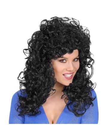 "Black Attractive Wig" in Polybag