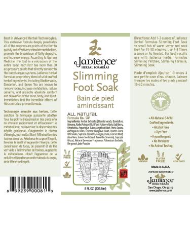 Jadience Slimming Foot Soak 8oz - Boost Metabolism, Relieve Stress & Headaches | Support Weight Loss & Management - Buy Online on GoSupps.com