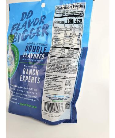 Bigs Ranch Sunflower Seeds 5.35 oz - Pack of 4 | Delicious Flavor | Premium Quality Seeds - Buy Online on GoSupps.com