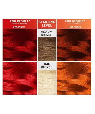 Splat Ombre Fire Semi-Permanent Fantasy Hair Color Kit - Vibrant International Shipping Available - Buy Online on GoSupps.com