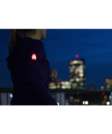 LED Safety Light 2 Pack - Nighttime Visibility for Runners, Cyclists, Walkers - Clip On for Maximum Visibility - Red - Buy Online on GoSupps.com