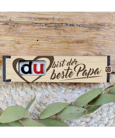 Best Dad Gift - 'You Are the Best Dad in the World' Chocolate Bar Gift Box with Duplo - Perfect Birthday Gifts for Dad - Buy Online on GoSupps.com