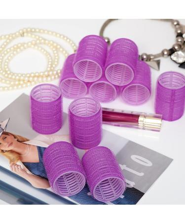 KHEERANA 44MM Self Grip Hair Rollers - 10 Piece Set for Medium Hair - Salon Hairdressing Curler for Styling - Self Holding DIY Roller for Short and Long Hair - Buy Online on GoSupps.com